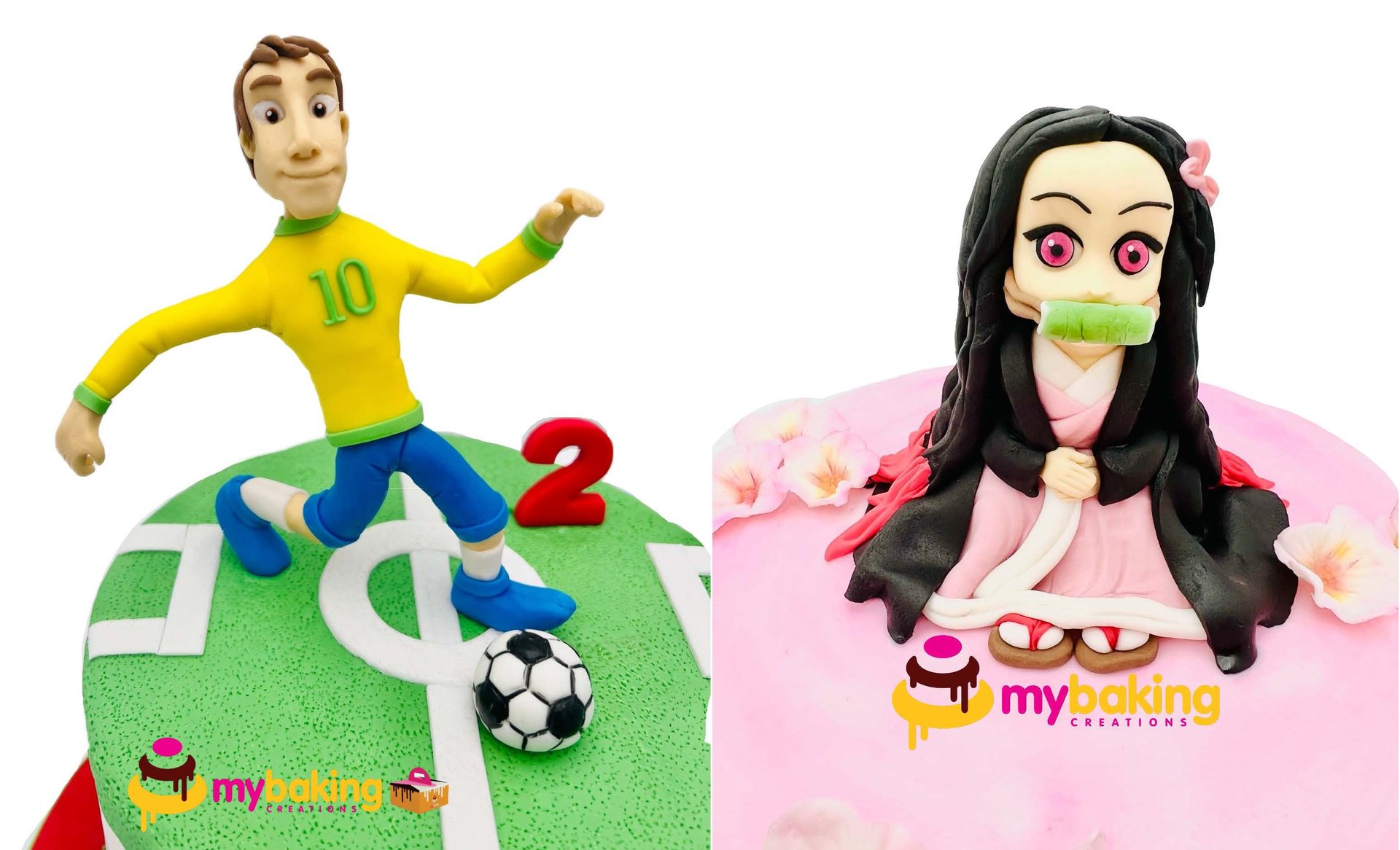 Decorated sugar cookies with royal icing designs